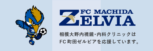 相模大野内視鏡･内科クリニックはFC町田ゼルビアを応援しています。